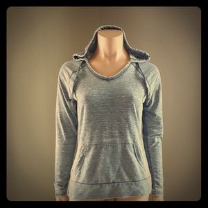 Almost famous long sleeve vintage wash hoodie